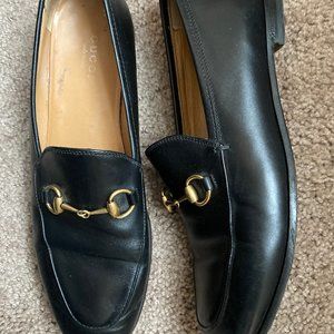 Gucci loafers, Black, Size 38.5